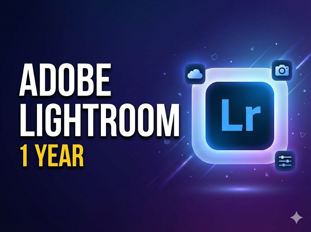 Adobe Lightroom – 1 Year Official Subscription (Personal Email Activation)